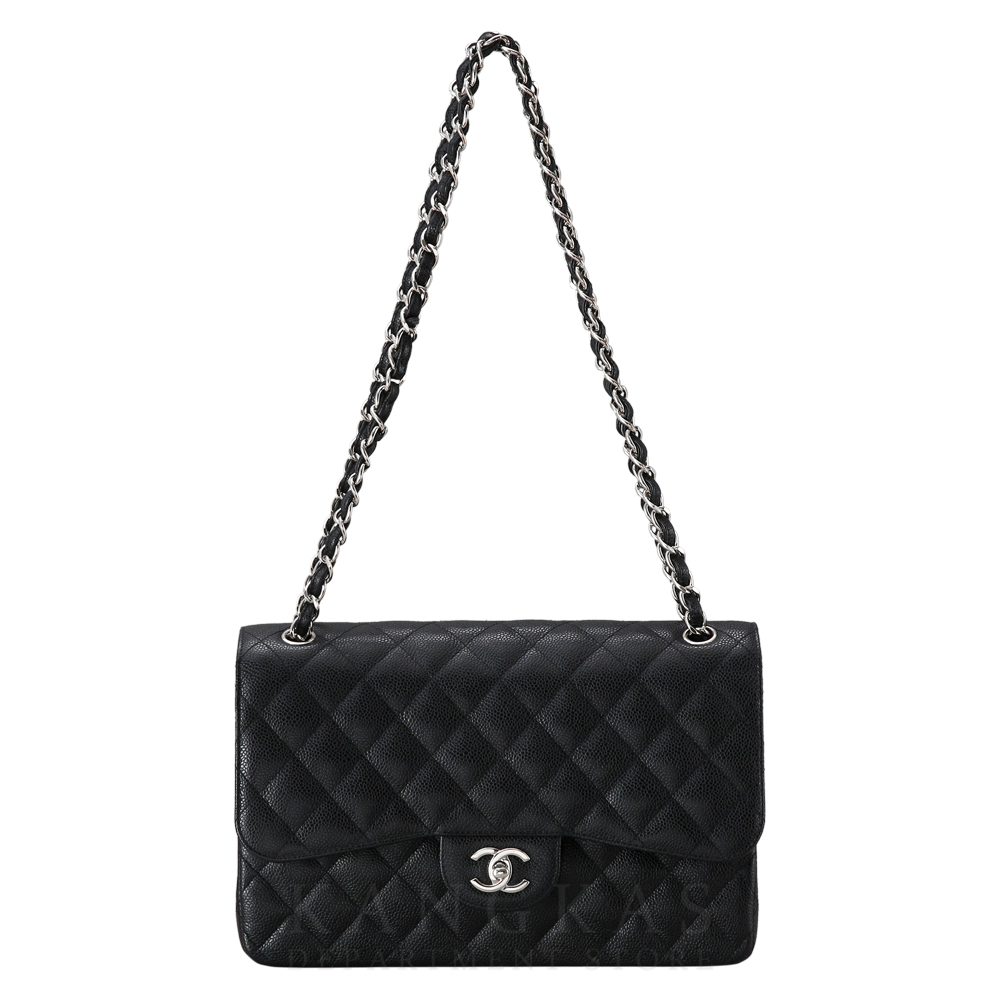CHANEL(USED)샤넬 클래식 캐비어 점보