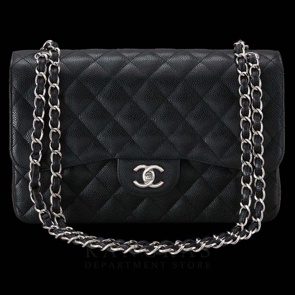 CHANEL(USED)샤넬 클래식 캐비어 점보