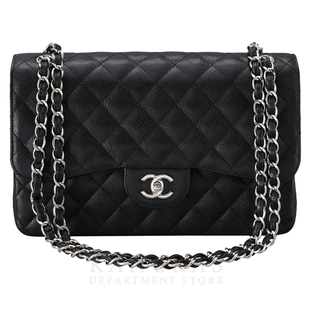 CHANEL(USED)샤넬 클래식 캐비어 점보