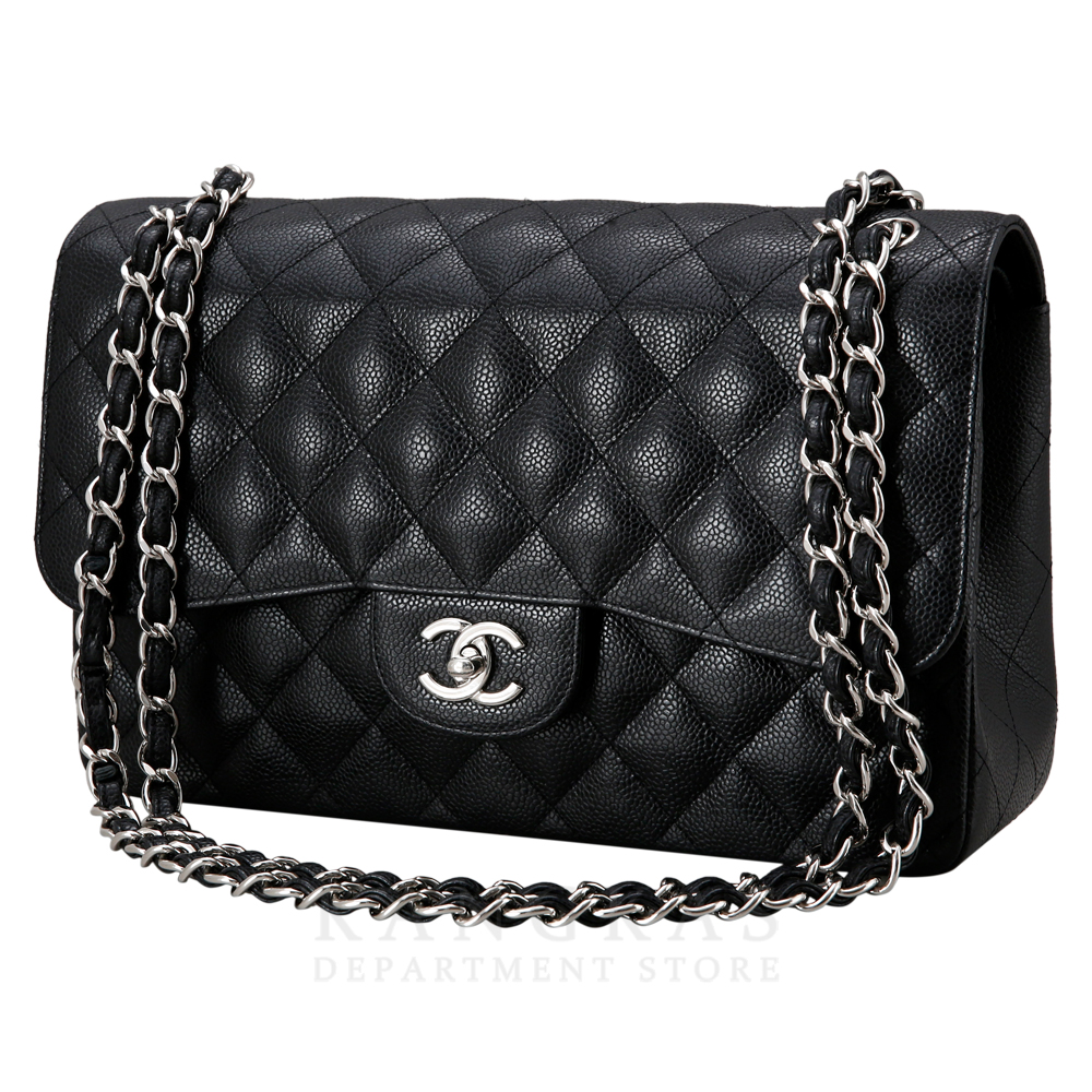 CHANEL(USED)샤넬 클래식 캐비어 점보