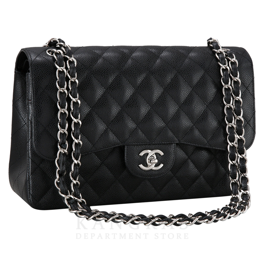 CHANEL(USED)샤넬 클래식 캐비어 점보