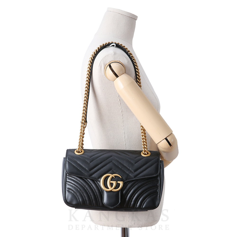 GUCCI(USED)구찌 443497 GG마몽 마틀라세 스몰 숄더백
