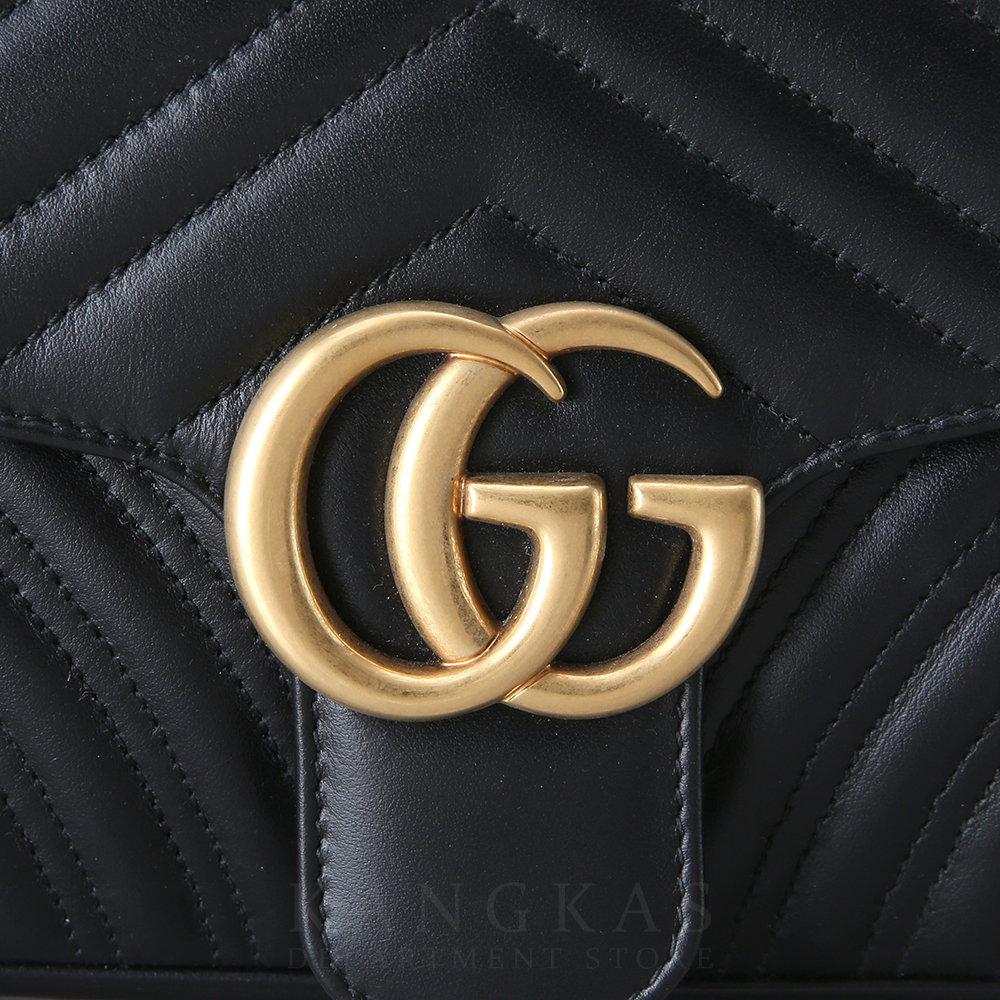 GUCCI(USED)구찌 443497 GG마몽 마틀라세 스몰 숄더백
