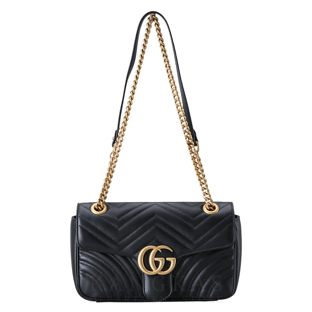 GUCCI(USED)구찌 443497 GG마몽 마틀라세 스몰 숄더백