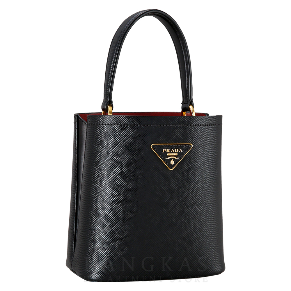 PRADA(USED)프라다 1BA217 사피아노 파니에 탑 핸들백