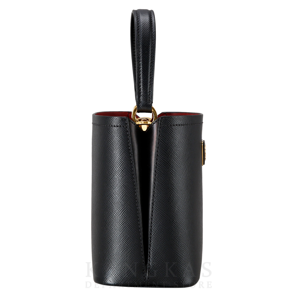 PRADA(USED)프라다 1BA217 사피아노 파니에 탑 핸들백