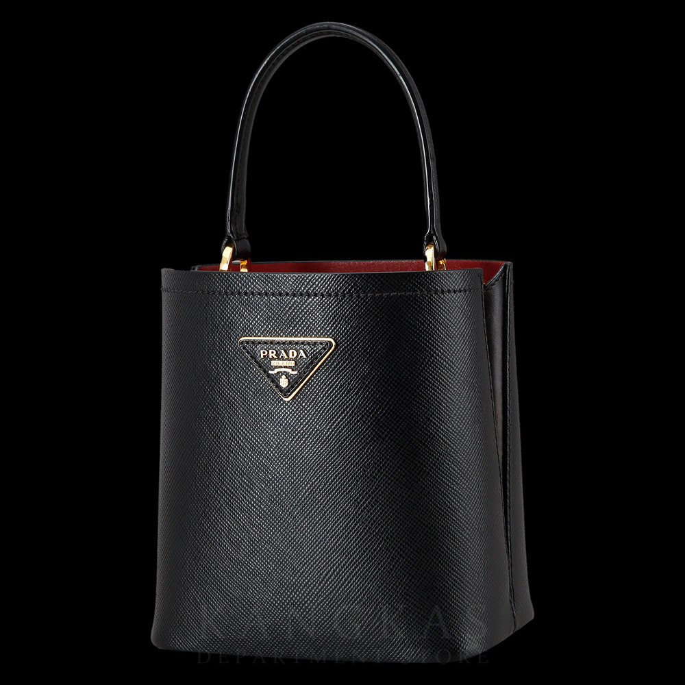 PRADA(USED)프라다 1BA217 사피아노 파니에 탑 핸들백