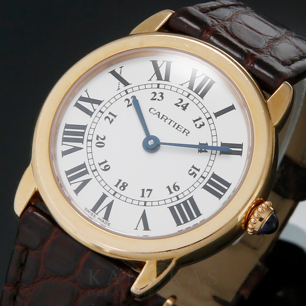 CARTIER(USED)까르띠에 롱드 솔로 드 까르띠에 워치