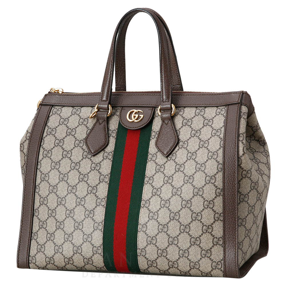 GUCCI(USED)구찌 524537 오피디아 GG수프림 탑 핸들백