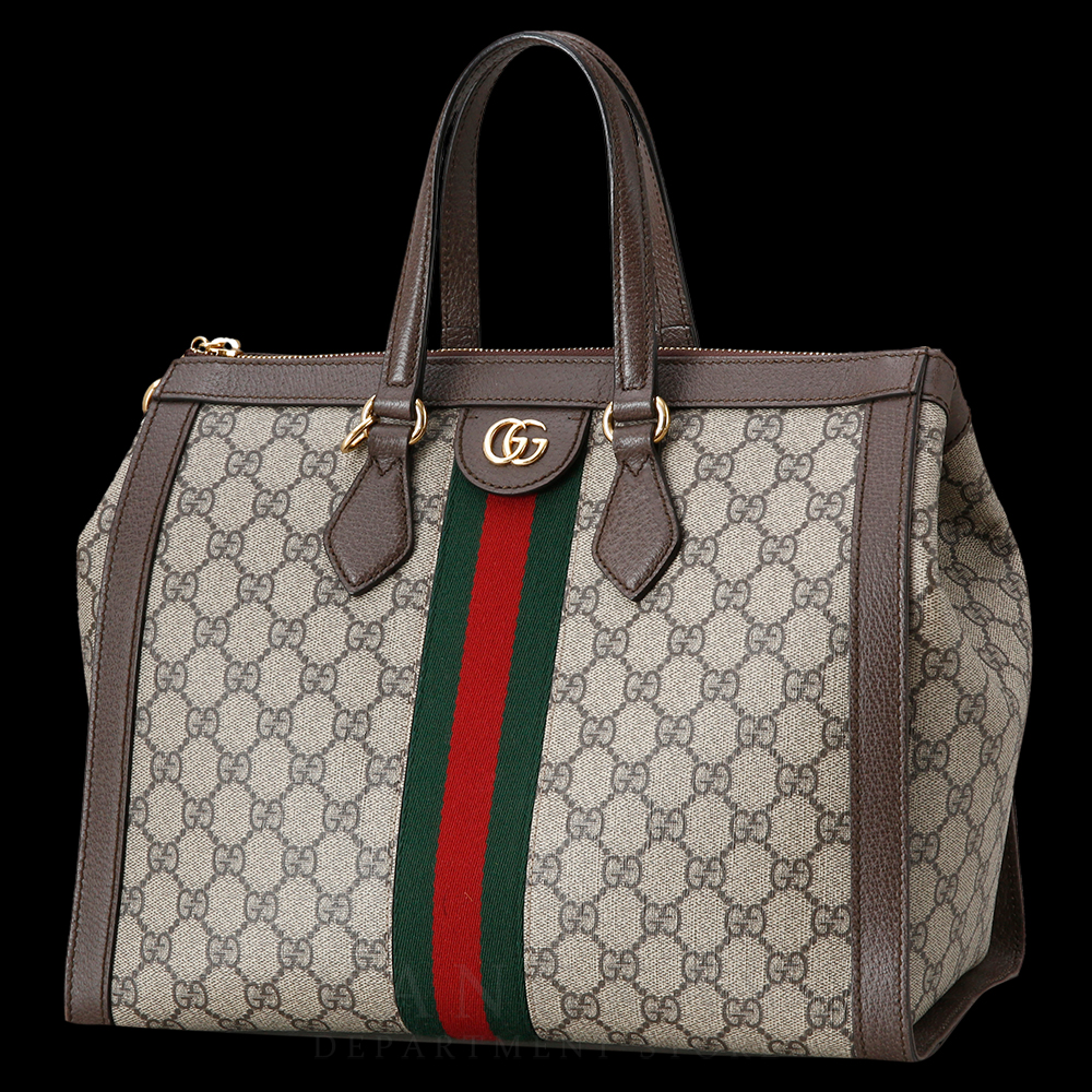 GUCCI(USED)구찌 524537 오피디아 GG수프림 탑 핸들백