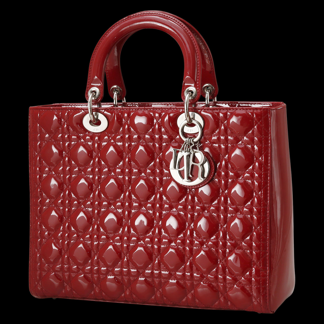 CHRISTIAN DIOR(USED)크리스찬디올 페이던트 레이디디올 라지