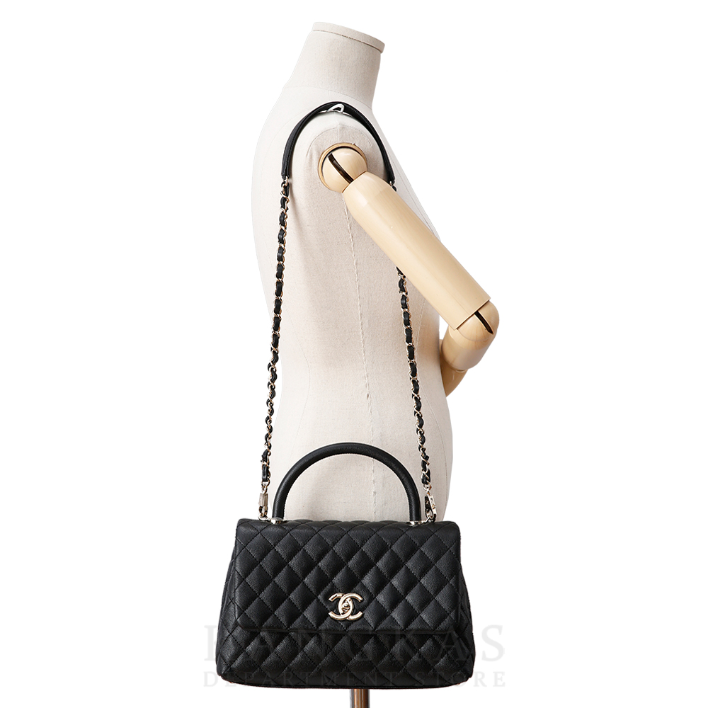 CHANEL(USED)샤넬 캐비어 코코핸들28