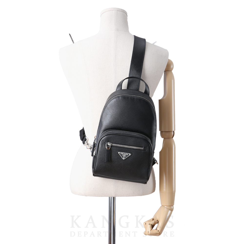 PRADA(USED)프라다 2VZ031 사피아노 레더 원숄더 백팩