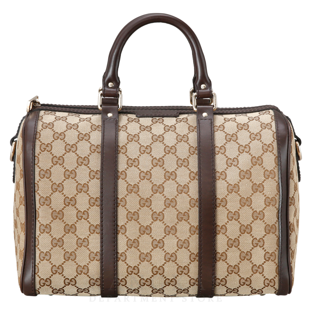 GUCCI(USED) 구찌 GG로고 패브릭 보스턴백