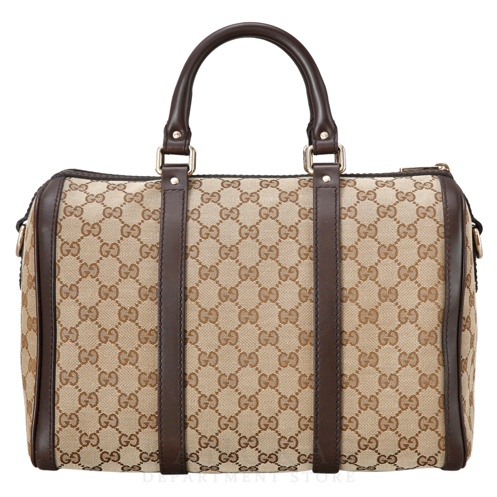 GUCCI(USED) 구찌 GG로고 패브릭 보스턴백