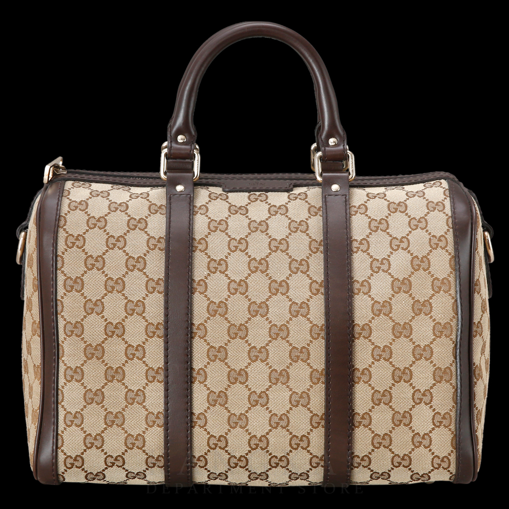 GUCCI(USED) 구찌 GG로고 패브릭 보스턴백