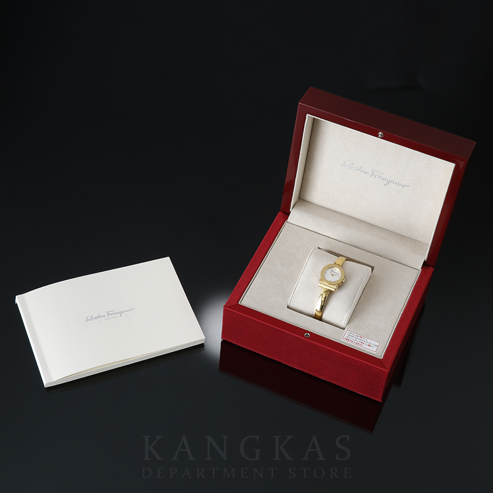 FERRAGAMO(USED)페레가모 간치니 스틸 워치