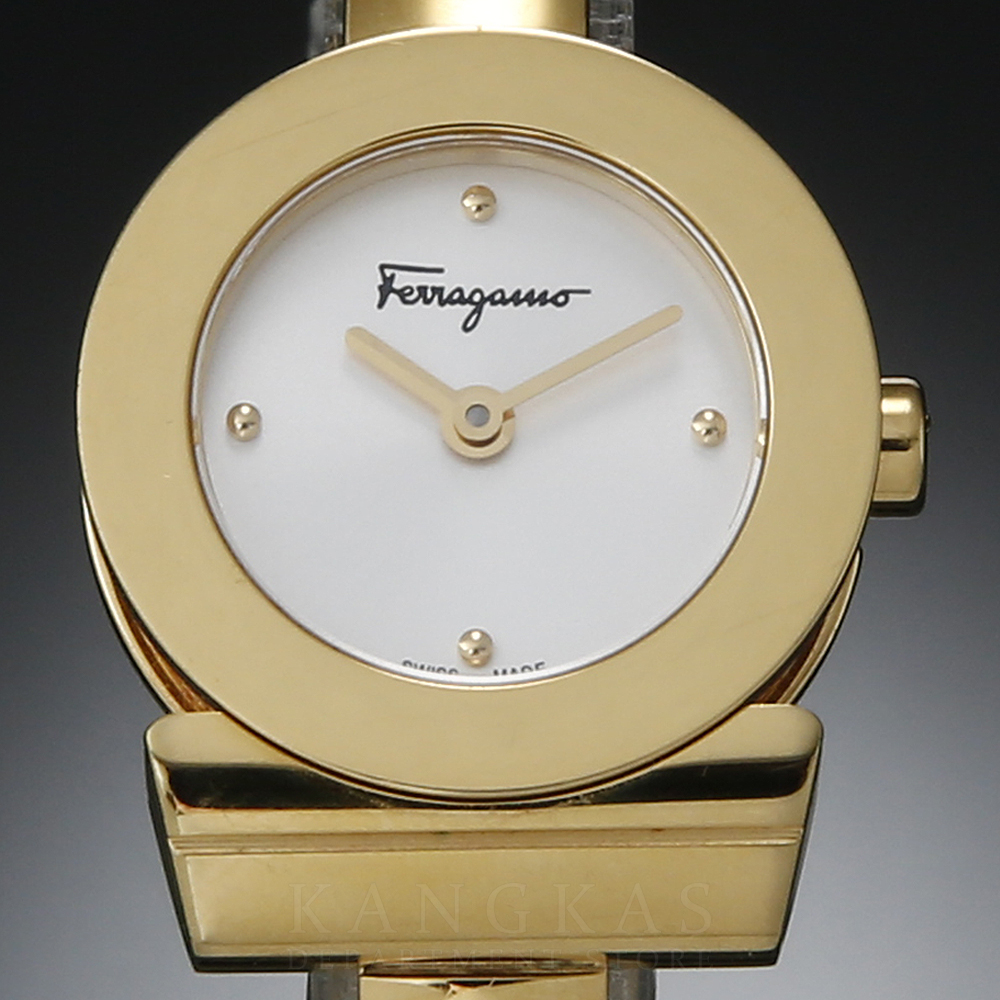 FERRAGAMO(USED)페레가모 간치니 스틸 워치
