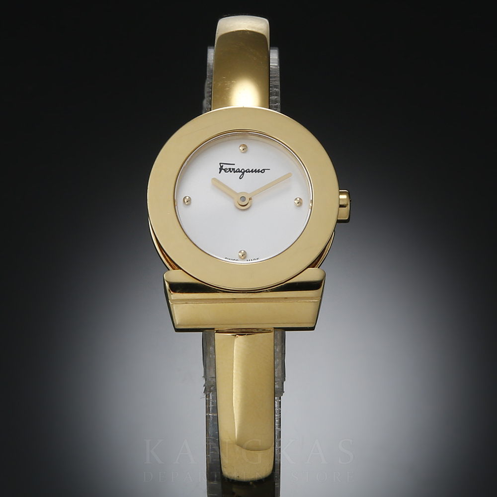 FERRAGAMO(USED)페레가모 간치니 스틸 워치