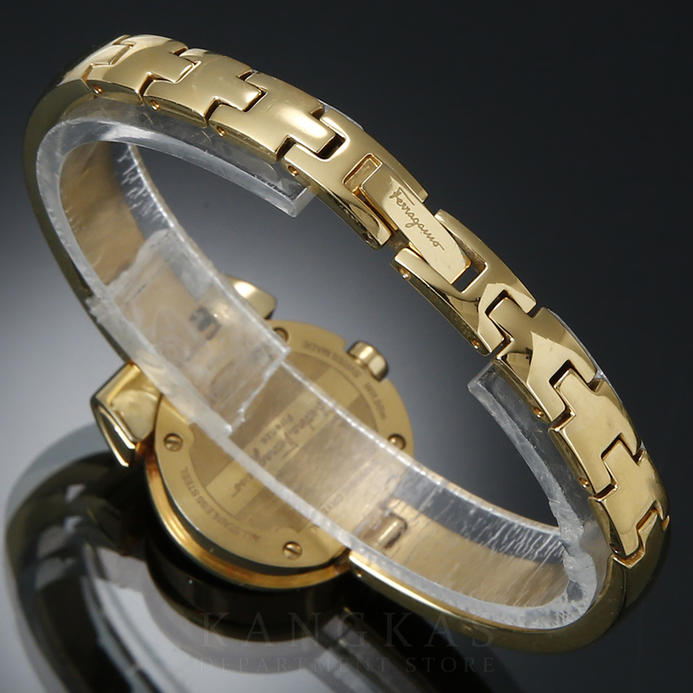 FERRAGAMO(USED)페레가모 간치니 스틸 워치