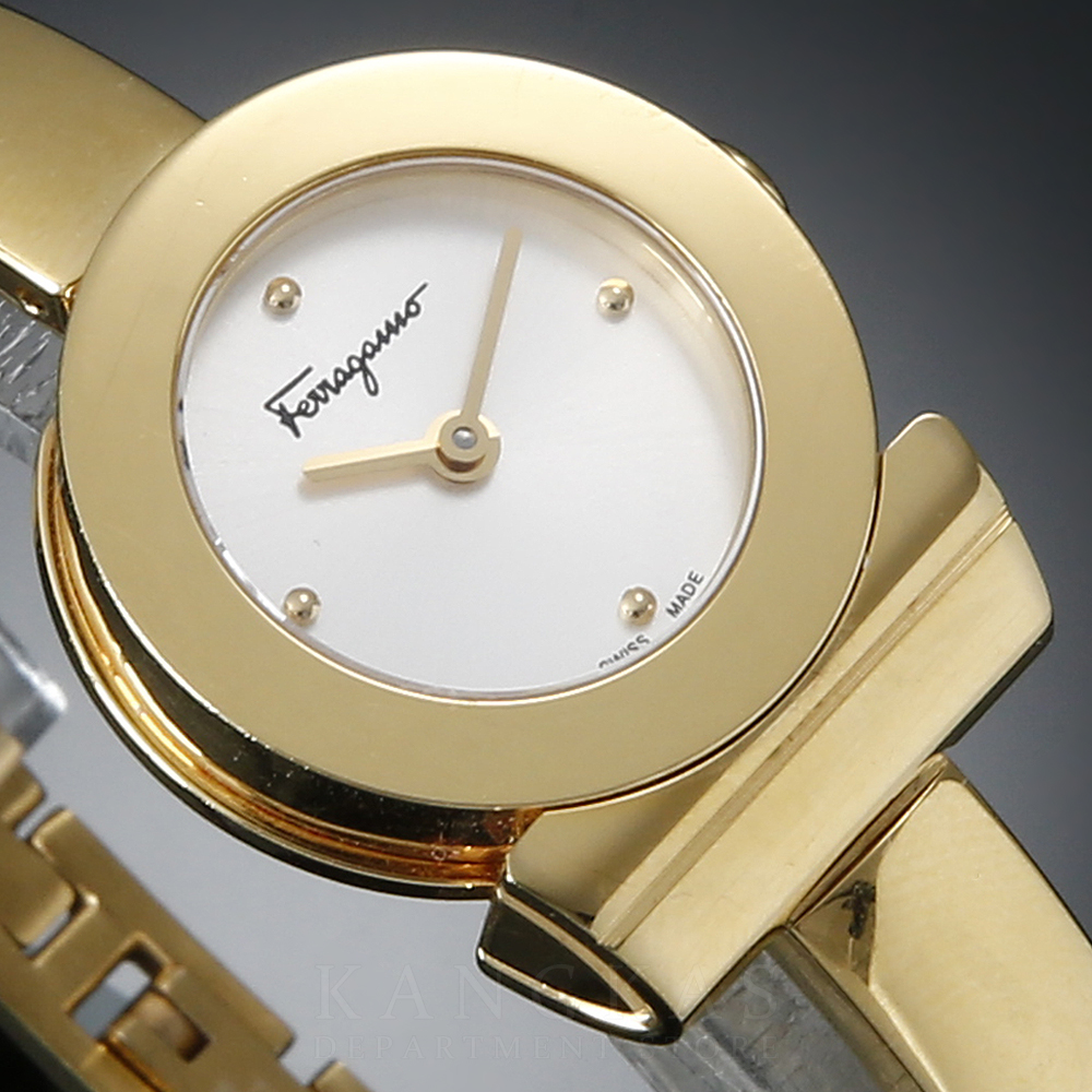 FERRAGAMO(USED)페레가모 간치니 스틸 워치
