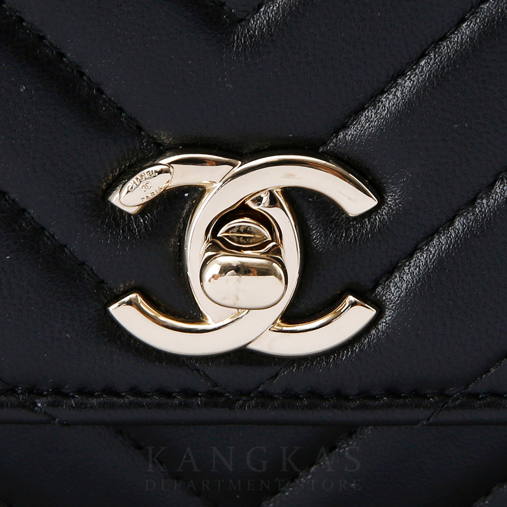 CHANEL(USED) 샤넬 트렌디CC 쉐브론 WOC