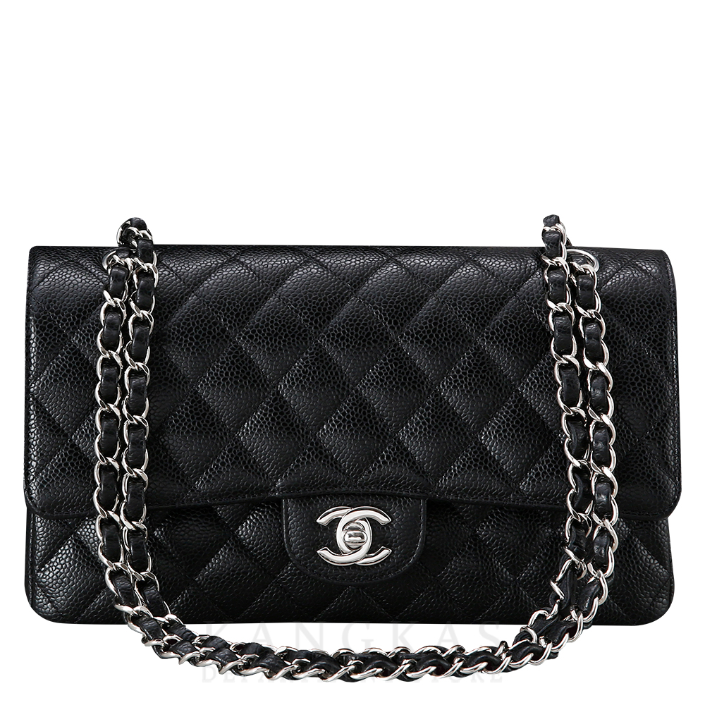 CHANEL(USED)샤넬 클래식 캐비어 미듐