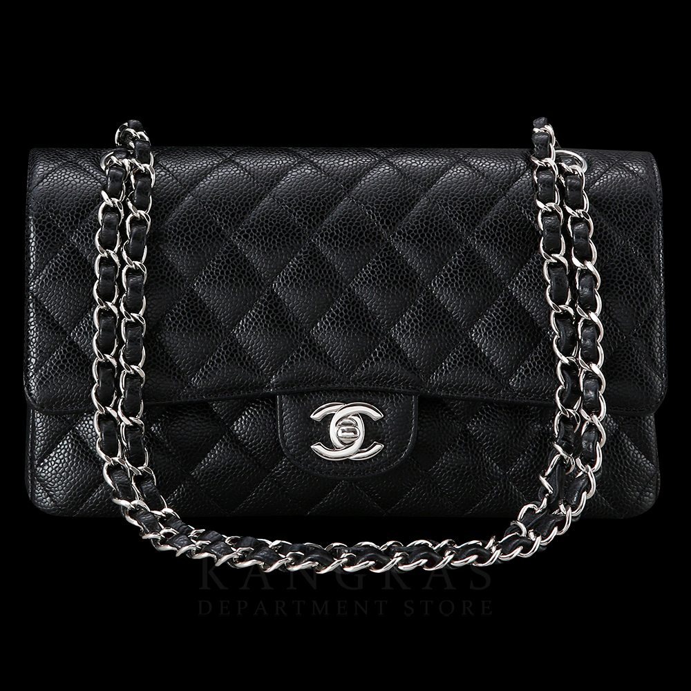 CHANEL(USED)샤넬 클래식 캐비어 미듐