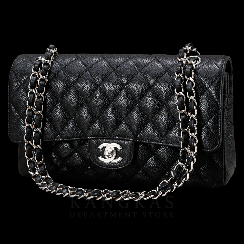 CHANEL(USED)샤넬 클래식 캐비어 미듐