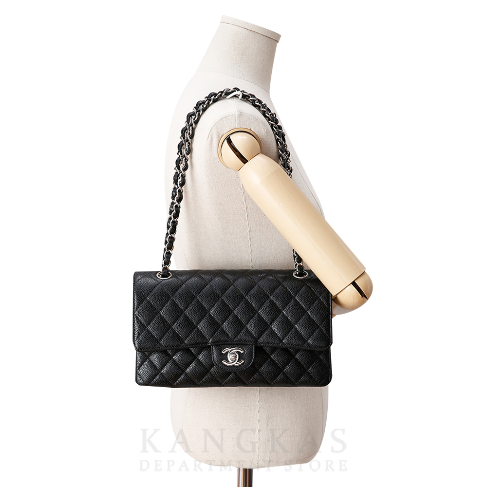 CHANEL(USED)샤넬 클래식 캐비어 미듐
