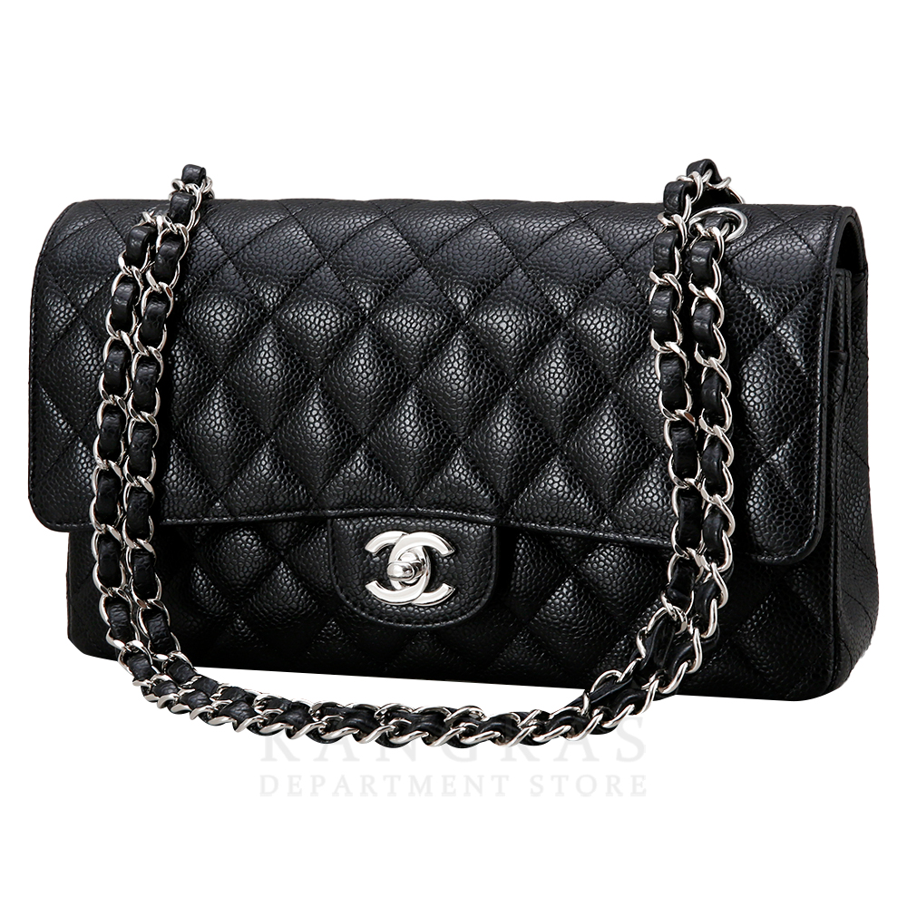 CHANEL(USED)샤넬 클래식 캐비어 미듐