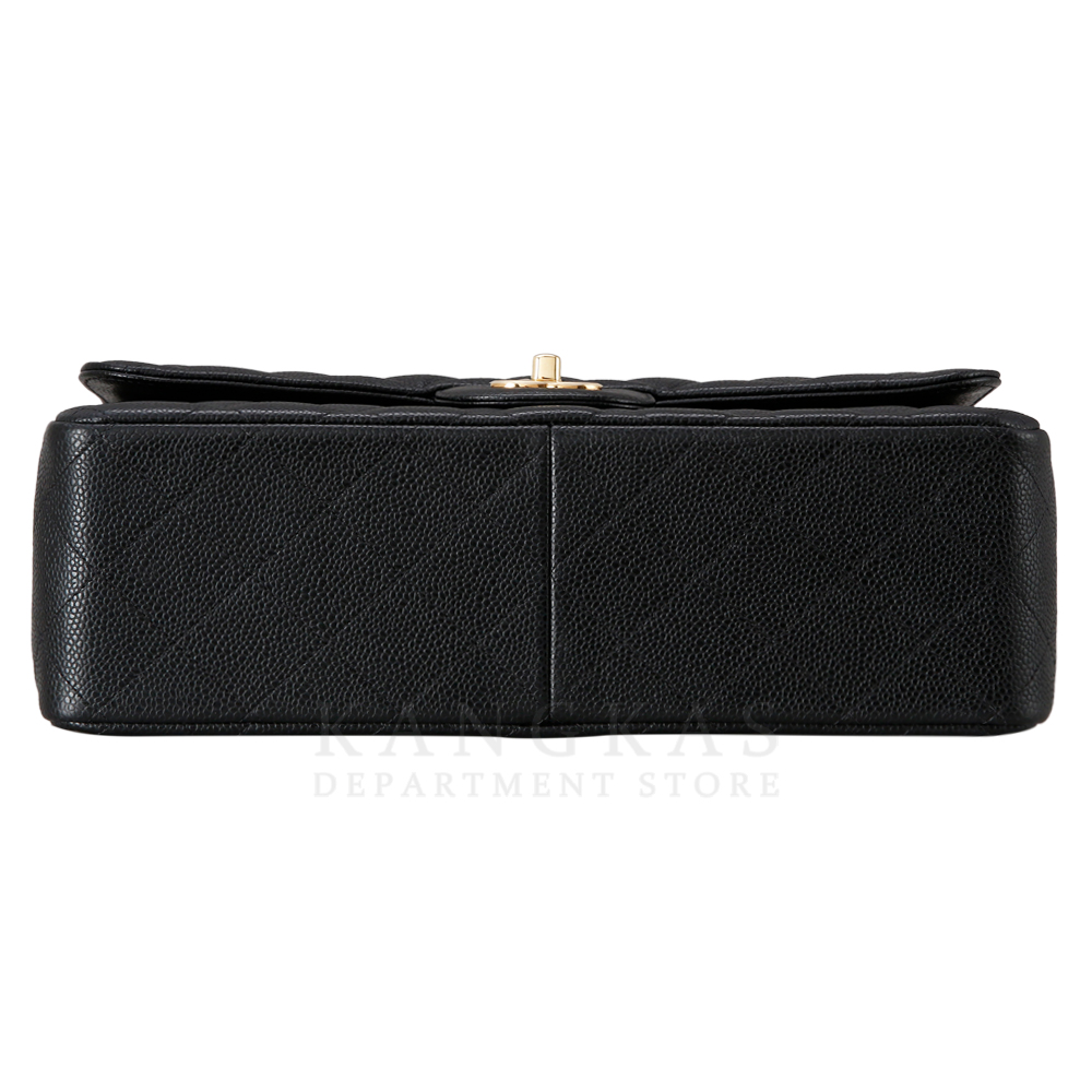 CHANEL(USED)샤넬 클래식 캐비어 점보 금장