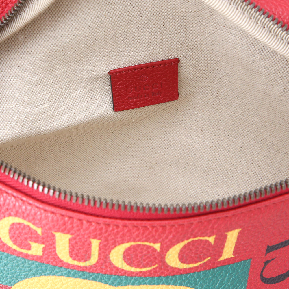 GUCCI(USED)구찌 530412 웹로고 힙색