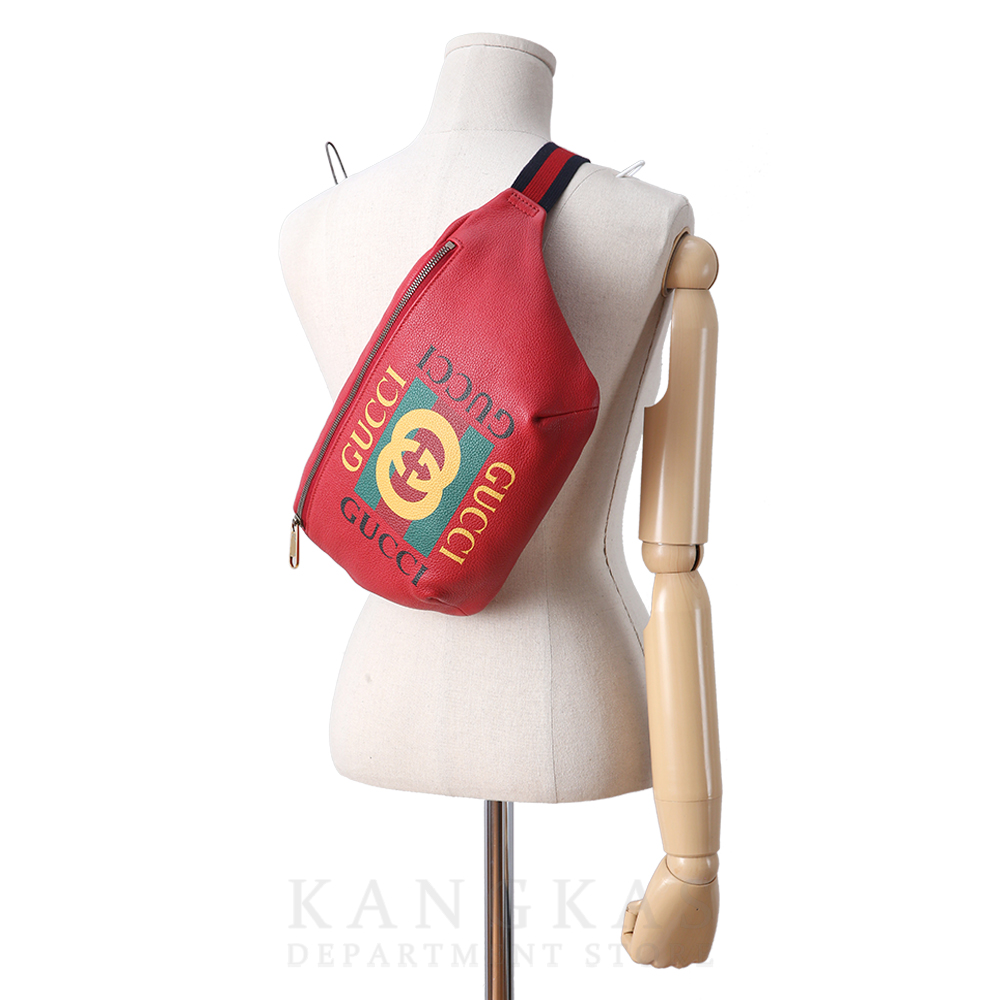 GUCCI(USED)구찌 530412 웹로고 힙색