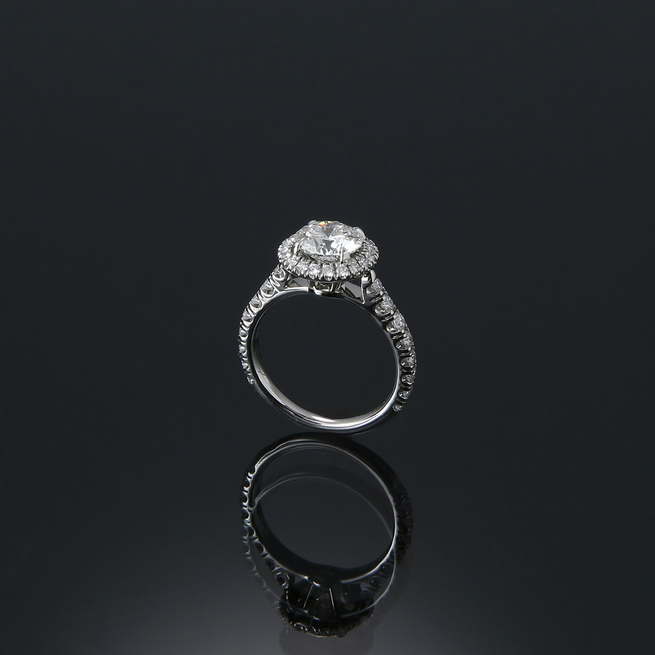 CARTIER(USED)까르띠에 데스티네 솔리테어 1.1CT다이아링 46#