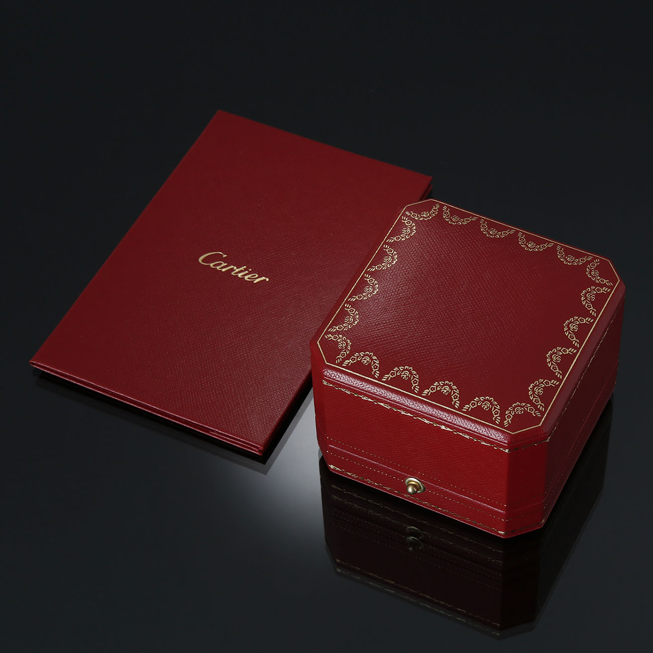 CARTIER(USED)까르띠에 데스티네 솔리테어 1.1CT다이아링 46#