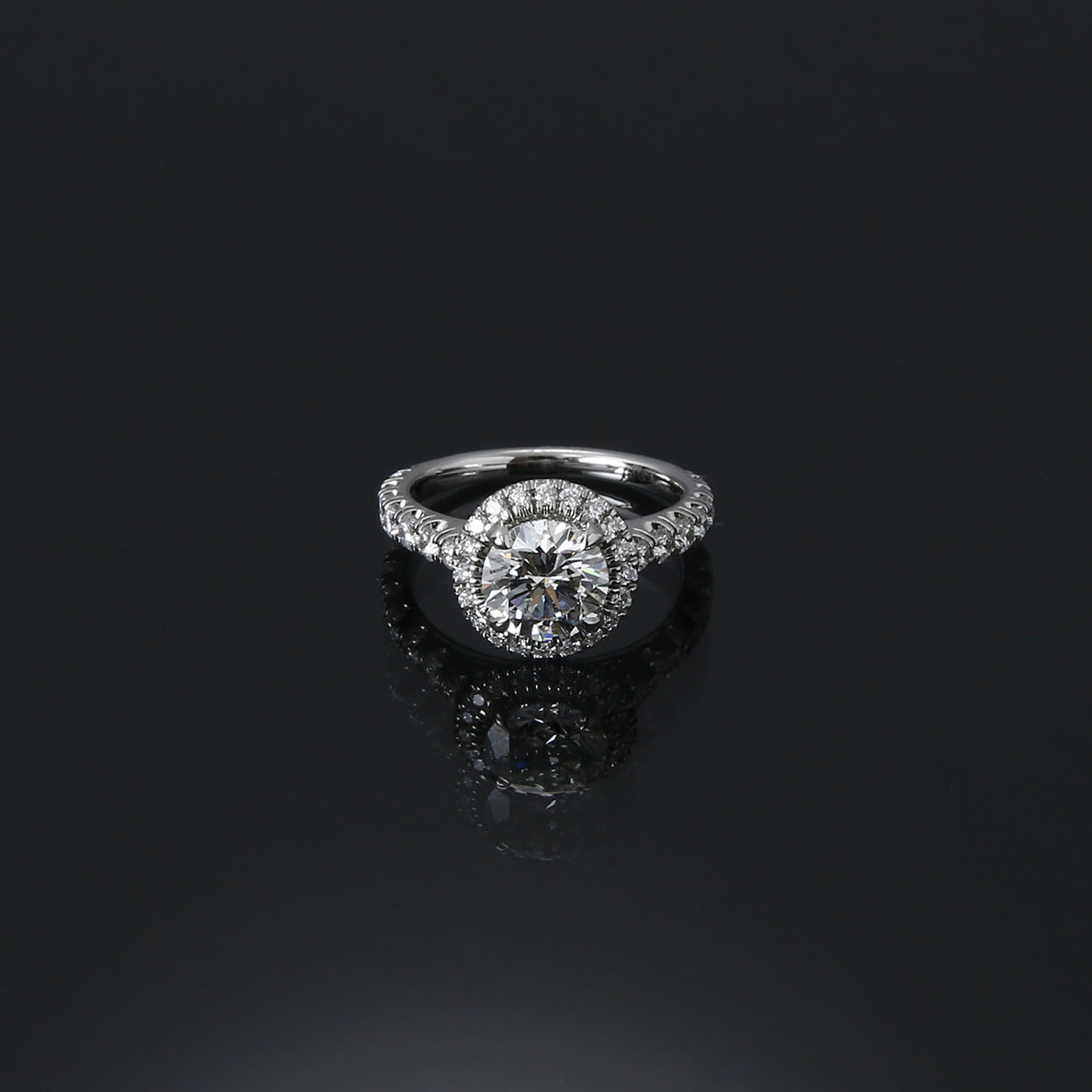 CARTIER(USED)까르띠에 데스티네 솔리테어 1.1CT다이아링 46#