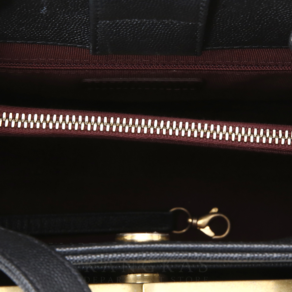 CHANEL(USED)샤넬 시즌 캐비어 스몰 쇼핑백 @