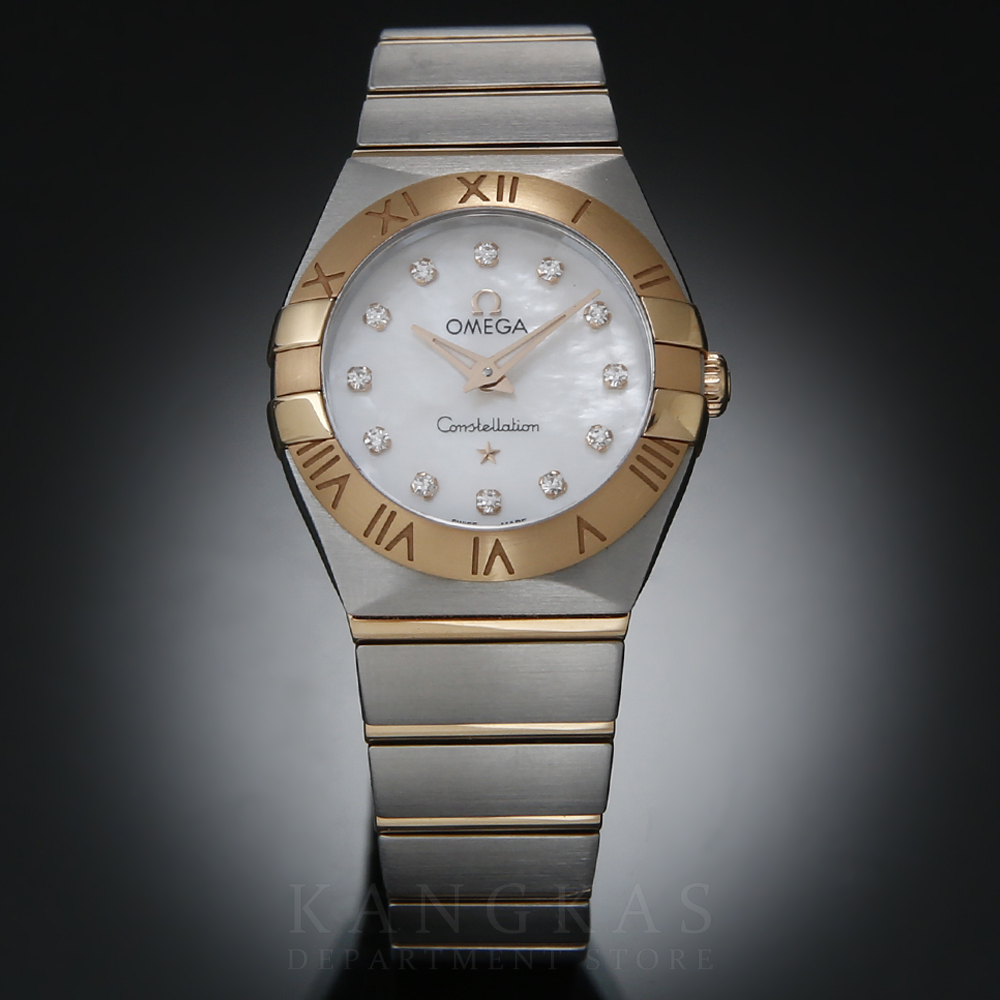 OMEGA(USED)오메가 컨스틸레이션 콤비 풀바 자개