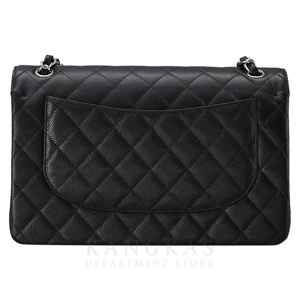 CHANEL(USED)샤넬 클래식 캐비어 점보 은장