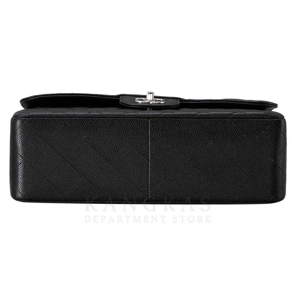CHANEL(USED)샤넬 클래식 캐비어 점보 은장