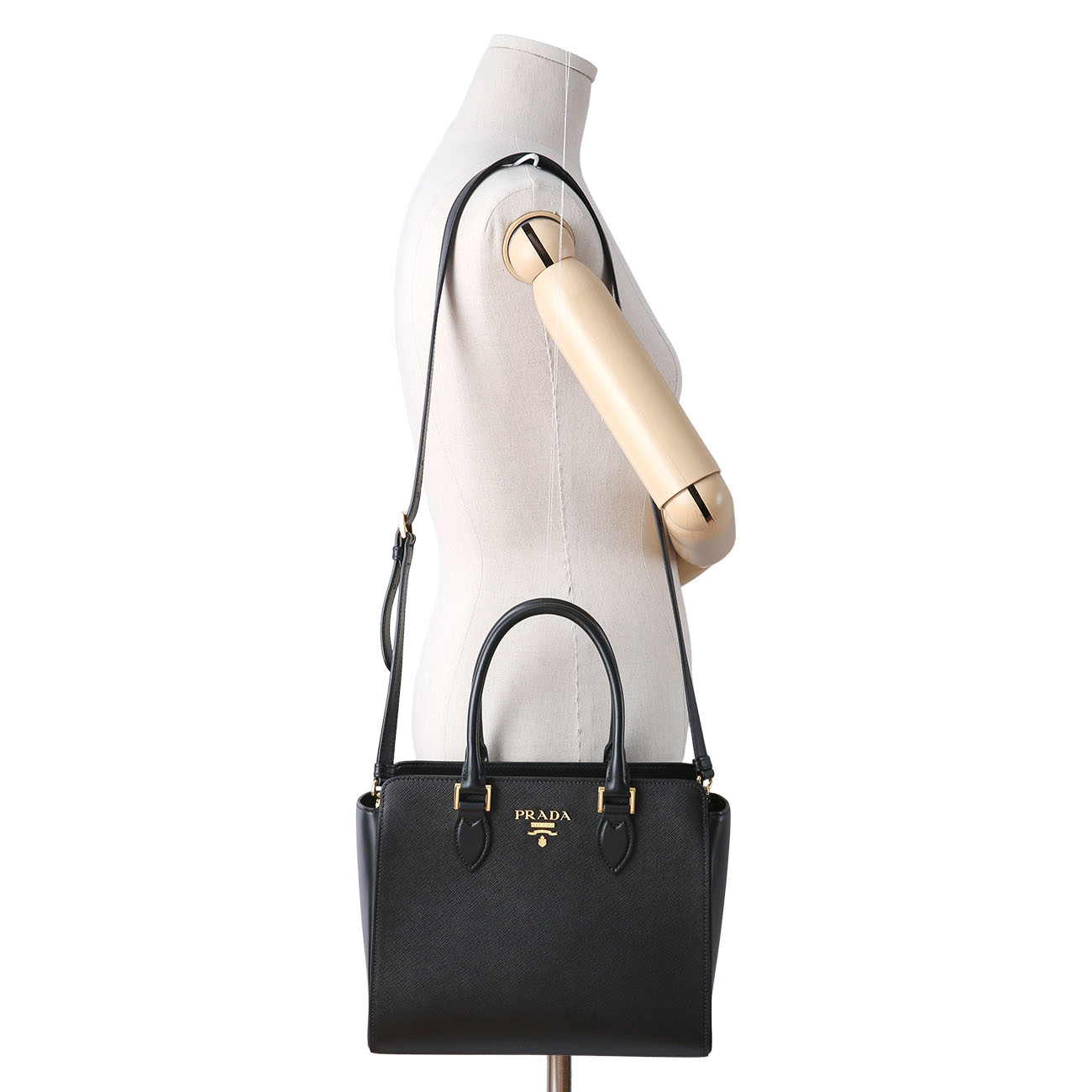 PRADA(USED) 프라다 1BA113 사피아노 토트겸 숄더백