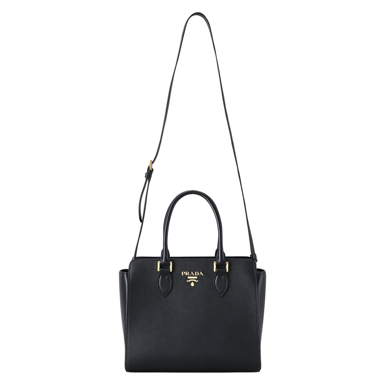 PRADA(USED) 프라다 1BA113 사피아노 토트겸 숄더백