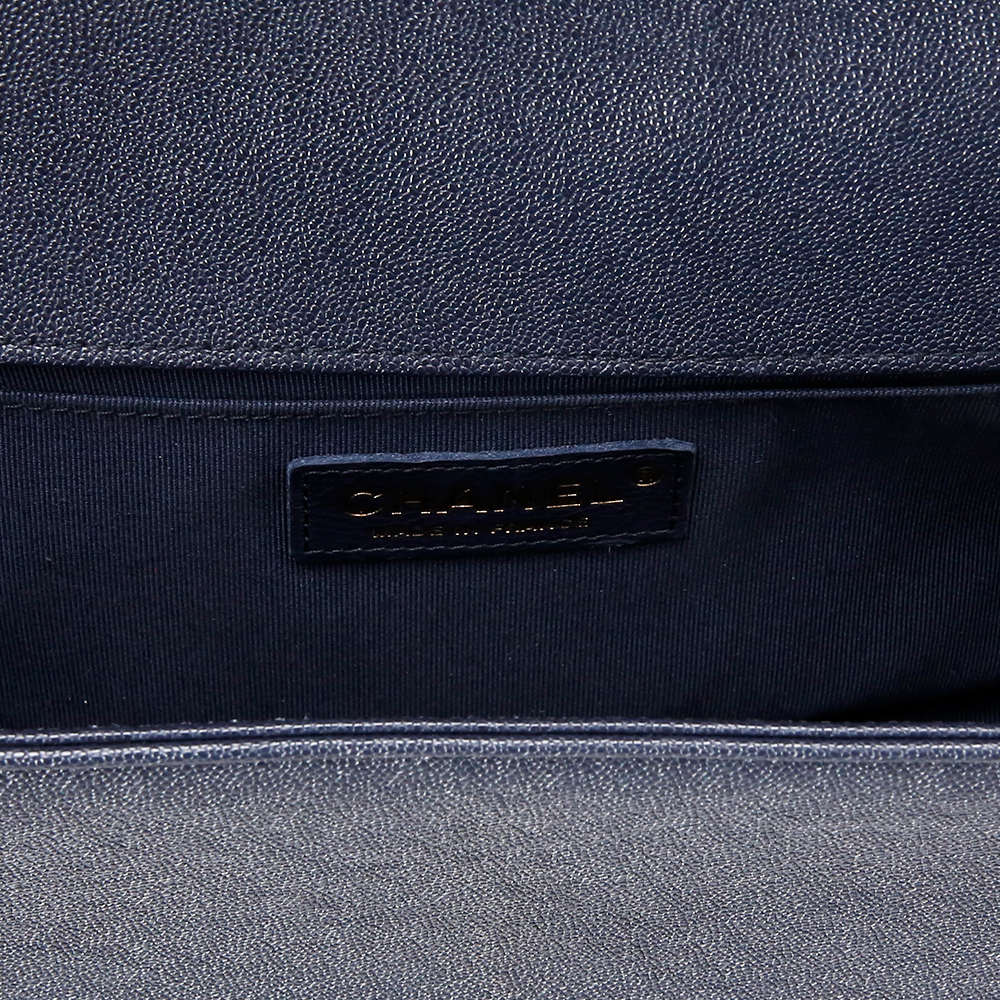 CHANEL(USED)샤넬 보이샤넬 캐비어 쉐브론 미듐