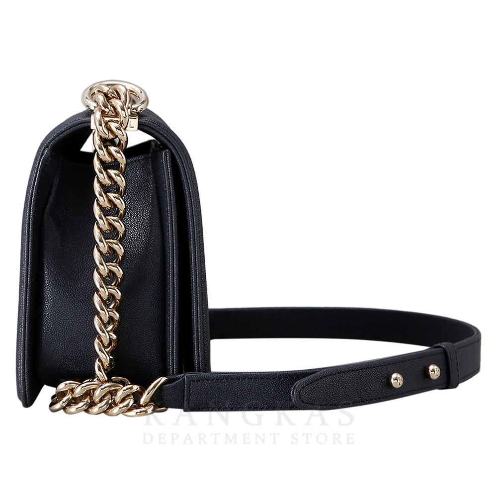 CHANEL(USED)샤넬 보이샤넬 캐비어 쉐브론 미듐