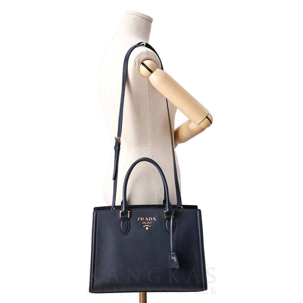 PRADA(USED)프라다 1BA228 사피아노 토트겸 숄더백