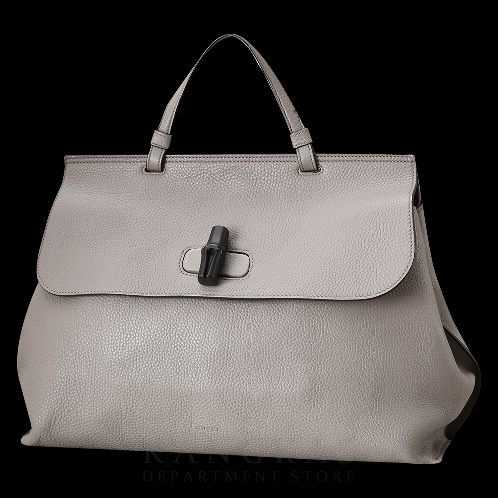 GUCCI(USED) 구찌 뱀부 탑 핸들백