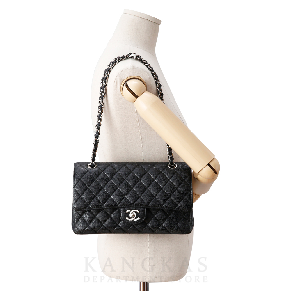 CHANEL(USED)샤넬 클래식 캐비어 미듐