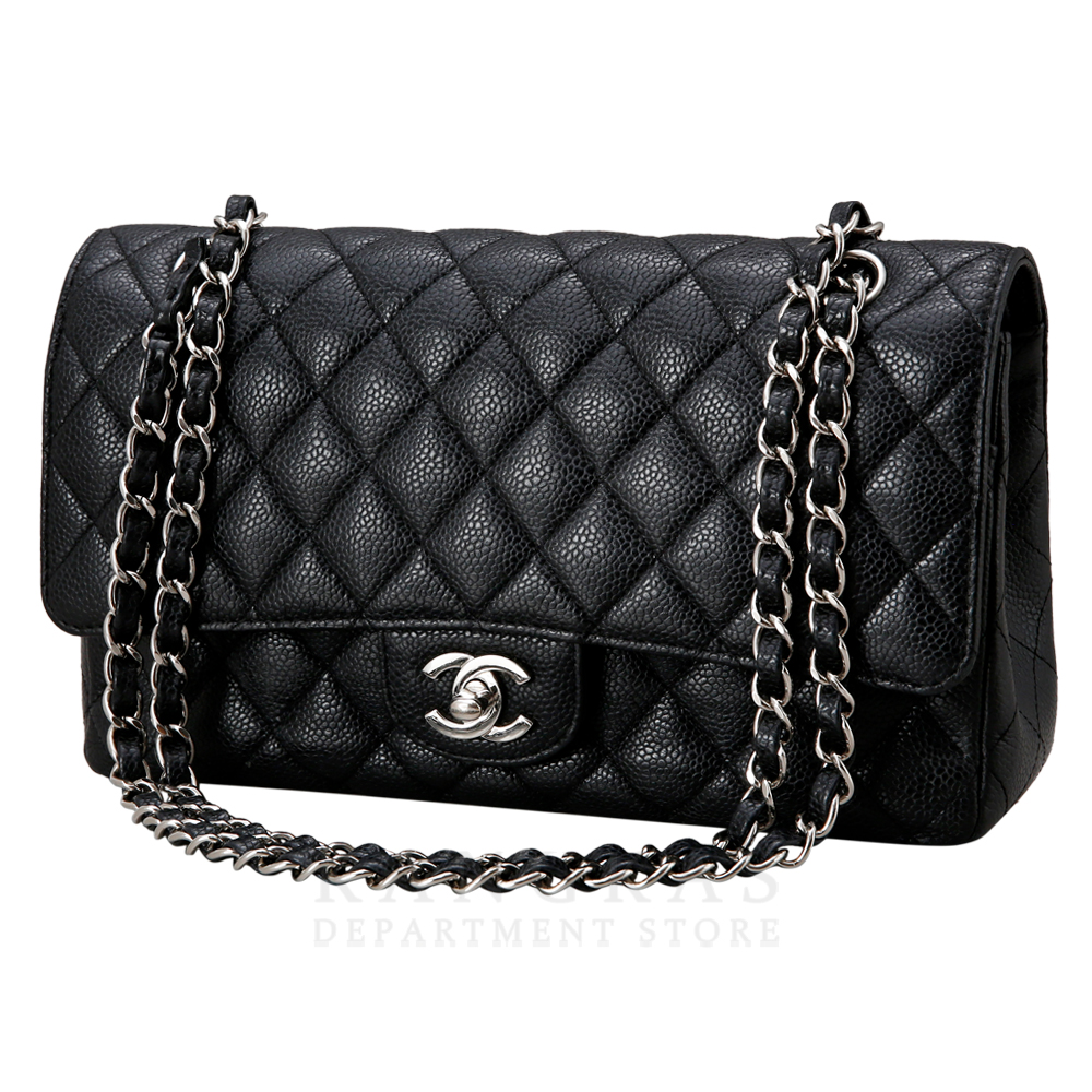 CHANEL(USED)샤넬 클래식 캐비어 미듐