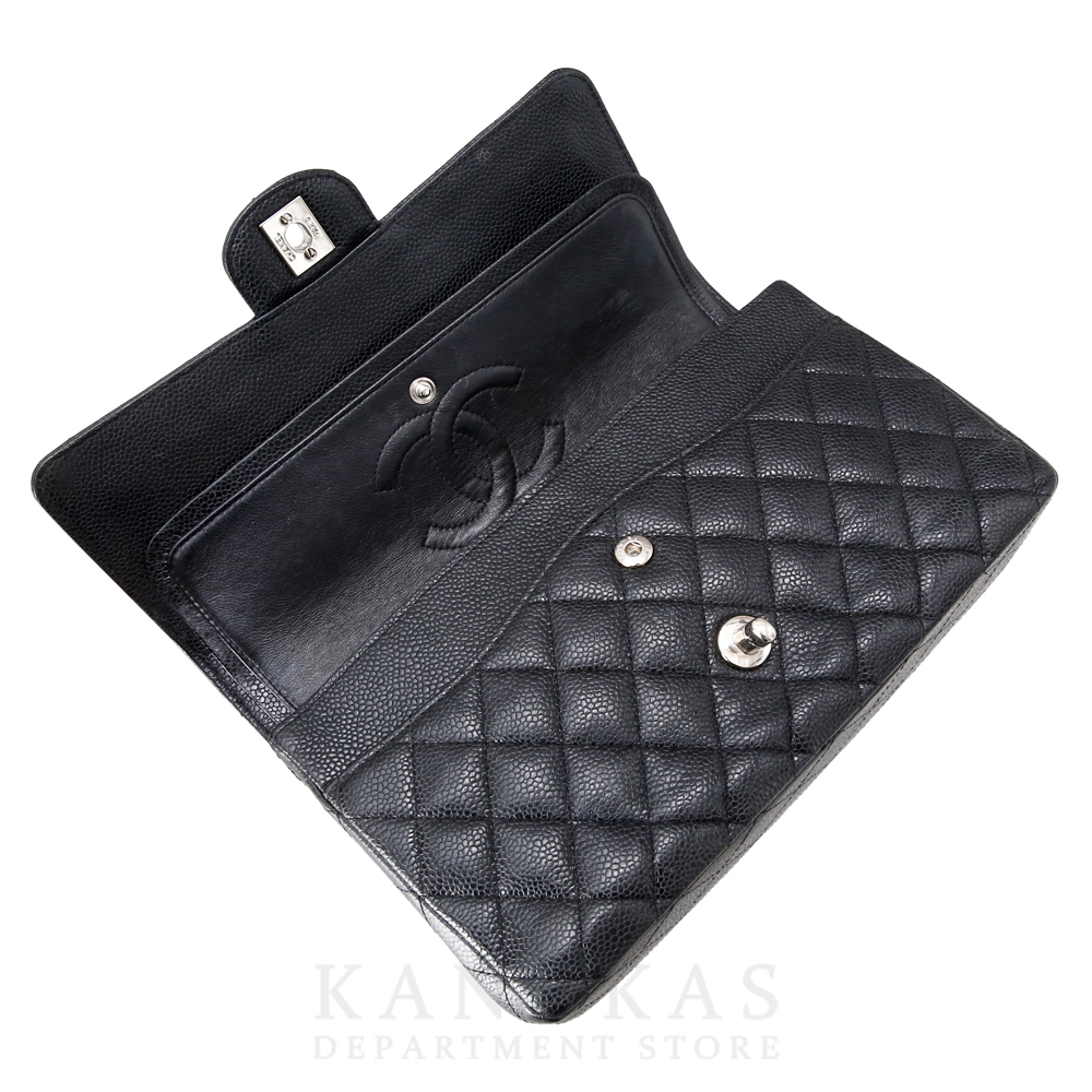 CHANEL(USED)샤넬 클래식 캐비어 미듐